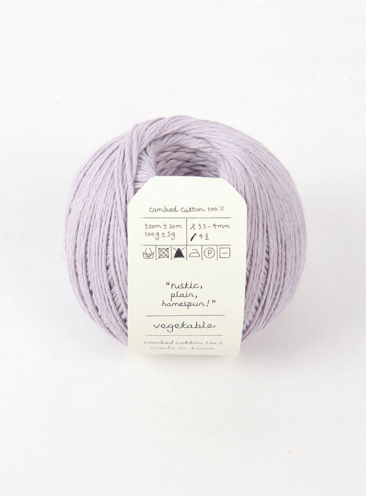 베지터블(vegetable cotton 100%)(1볼/100g±5g)