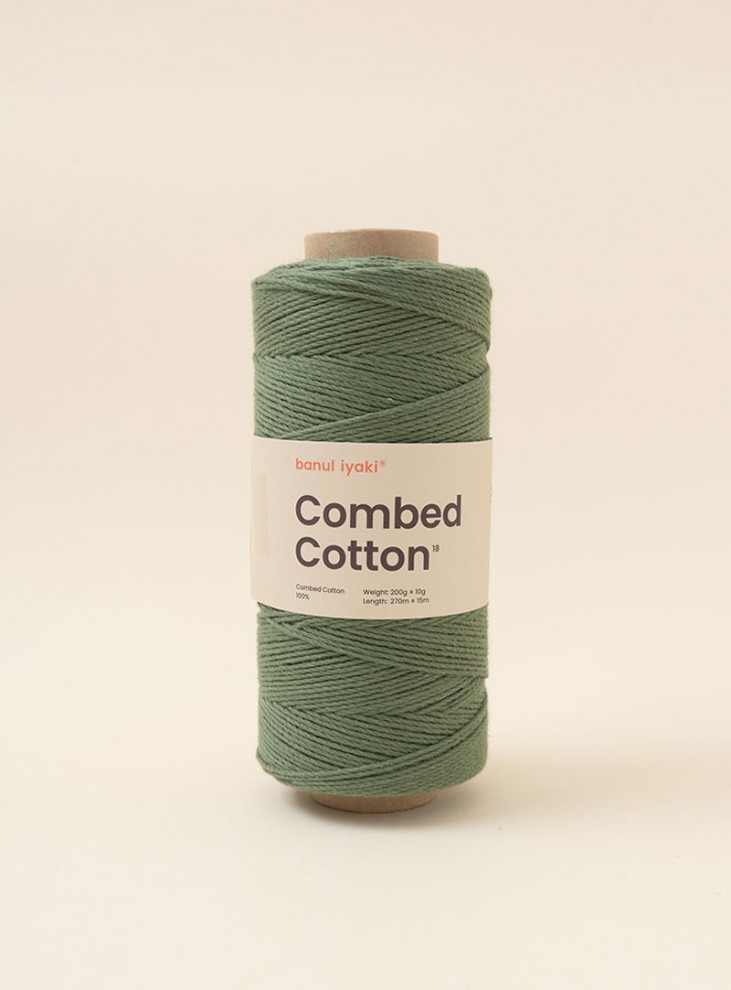 콤드코튼18(combed cotton 18)(1볼/200g±10g 지관제외)